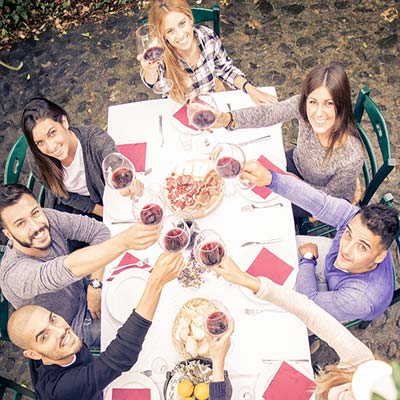 Zostań w gospodarstwie dla grup